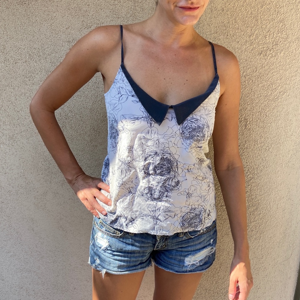 Amour Vert Cami Tank 100% Silk